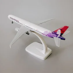 19cm Alloy Metal UNITED STATES American Air HAWAIIAN B777 Airlines Boeing 777 Airways Diecast Air Plane Model Aircraft w Wheels