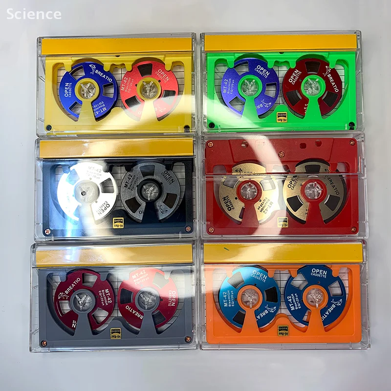 

50min Hollow Out Small Ppening Cassette Tape Blank Recording Tape Retro Blank Audio Tape Handmade Reel To Reel Cassette Tapes