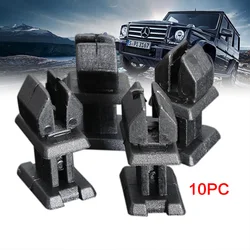 10x Auto Fasteners Boot Trim Clips Strip Cover For Mercedes Benz SLK CLK SL S W220 W140 CLS CLASS Car Plastic Rivets Automobile