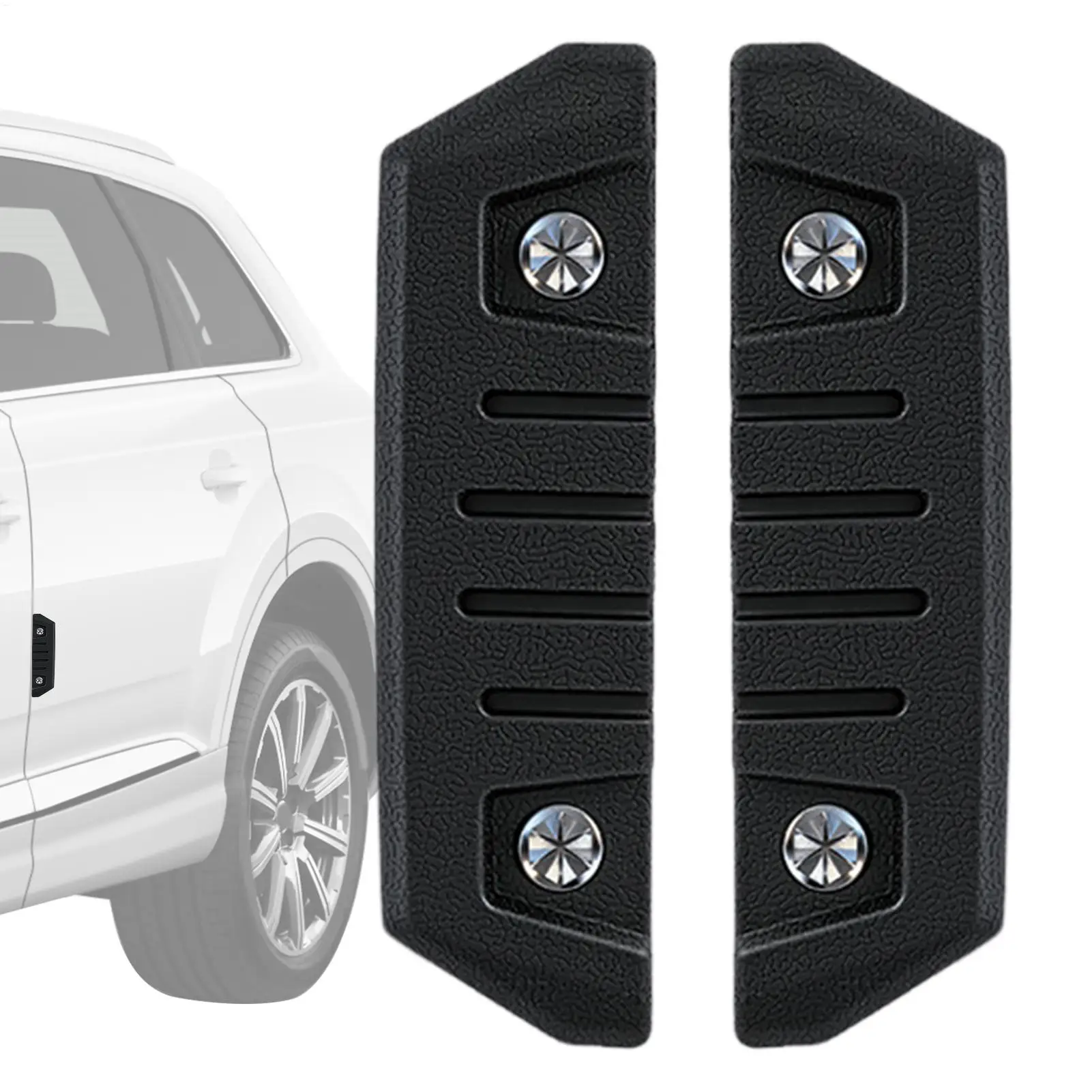 

Car Door Edge Guards With Adhesive Weatherproof Flexible Automotive Door Entry Guard Protector For Truck Sedan SUV RV Vehicle