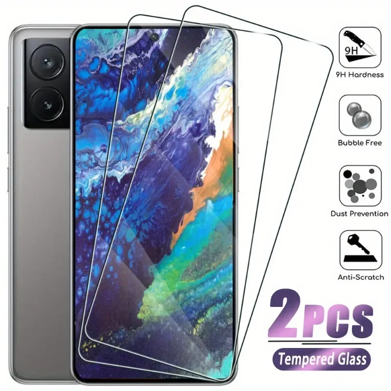 2Pcs Hd Tempered Gl…