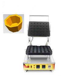 Model 834 Professional Waffle Pie Egg Tart Shell Maker, Cheese Cup Cake Maker, Tartlet Making Machine with Custom Mold