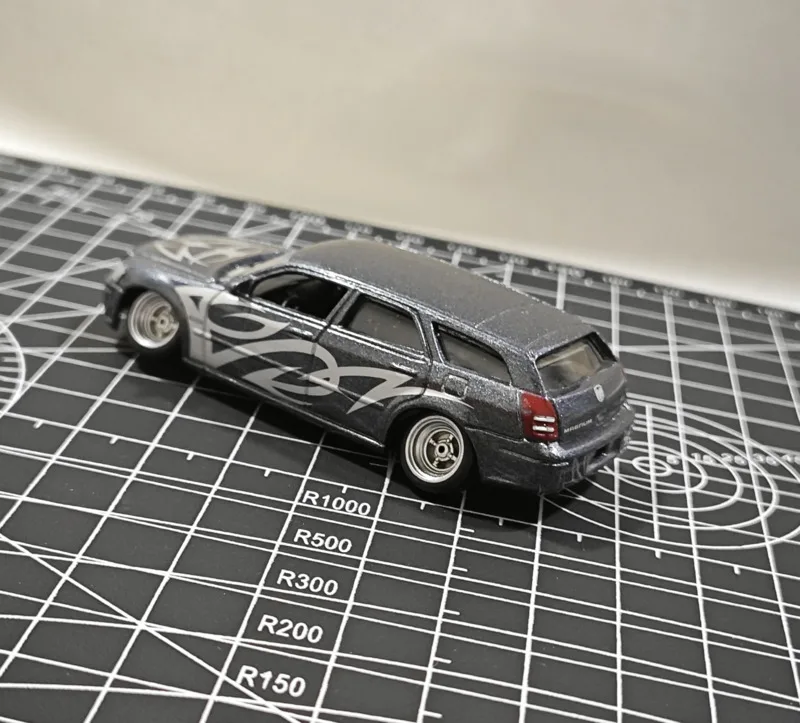 

1/64 Rare New Arrival Special Price Diecast Metal American Modified Wagon Car Model Furniture Display Collection Toys Children