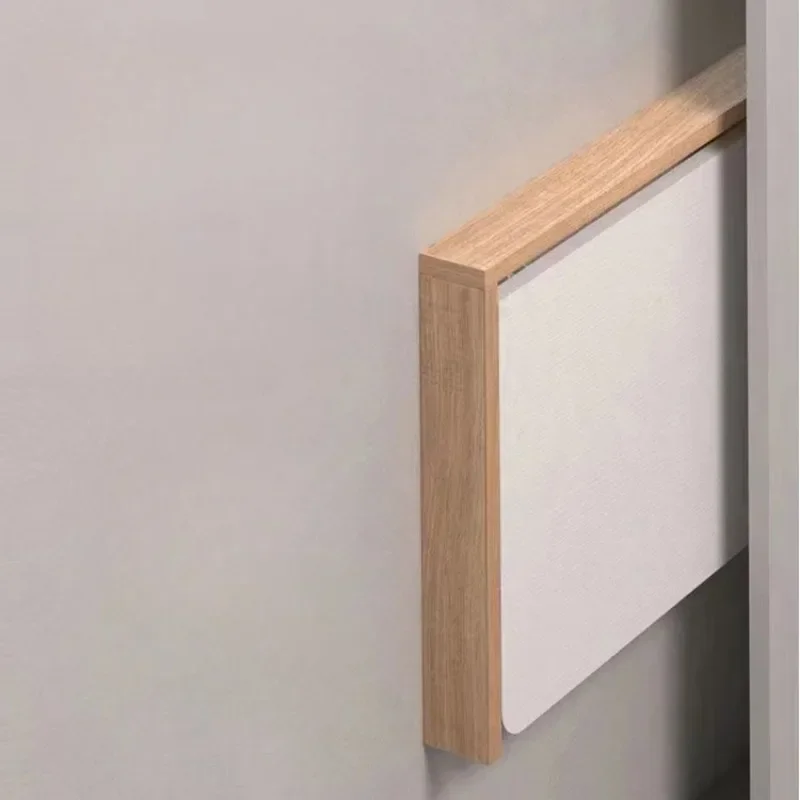 

Solid Wood Storage Holders Wall-mounted Multi-functional Folding Table Board Shelf Modern Children's Integrated Writing Table