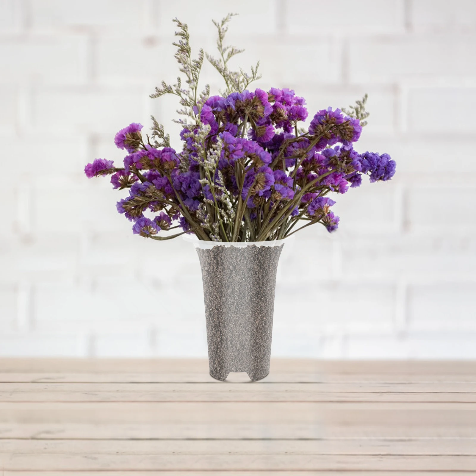 

5pcs Orchid Planting Pots Plastic Flower Pots Drainage Holes Lightweight Durable Garden Flowerpots Balcony Decoration Plant