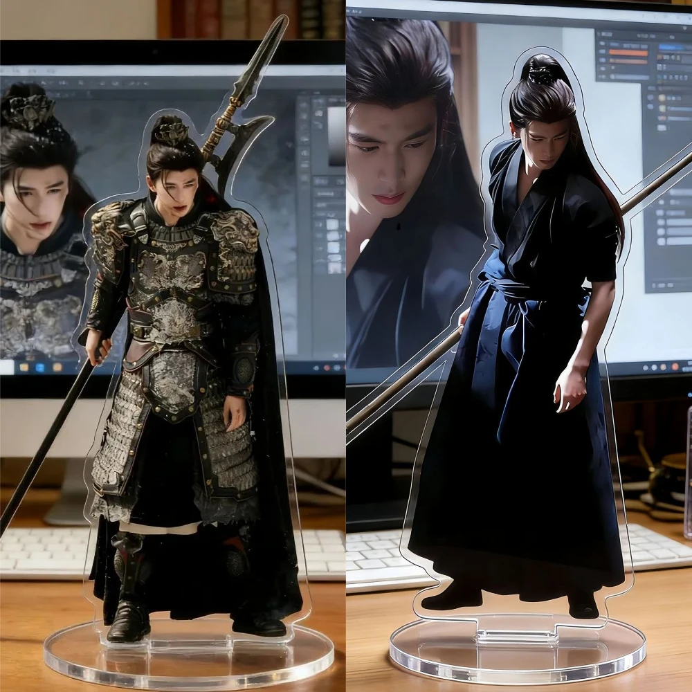 Porte-clés en acrylique sur support, ornements de bureau, thème costumes anciens de Zhu Yu, Zhang Linghe, Xie Zheng, inspirés des séries TV chinoises, cadeau pour les fans