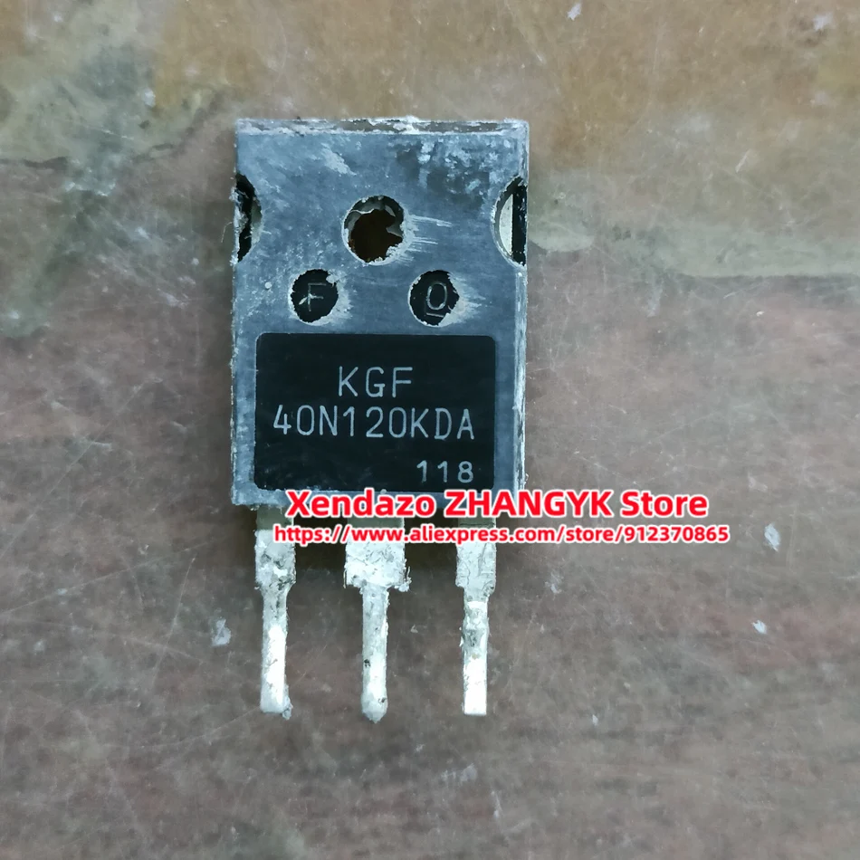 10pcs/lot  KGF40N120KDA 40N120KDA 40A 1200V TO-247 IGBT Power tube