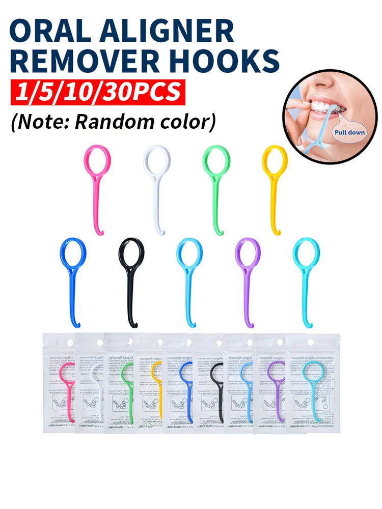 30/10/5/1 pièces-extracteur d'appareils invisibles-crochet d'extraction de fixateur orthodontique