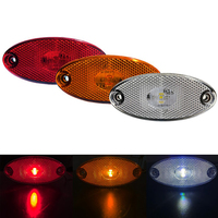 3LED 12v 24v Led Side Marker Lights for Trailer Trucks Caravan Marker Light