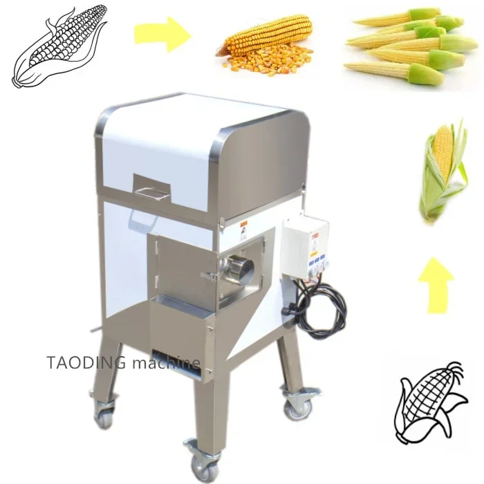 Ecuador fresh corn sheller machine sweet maize sheller thresher corn threshing machine fresh corn peeling machine maize peeler