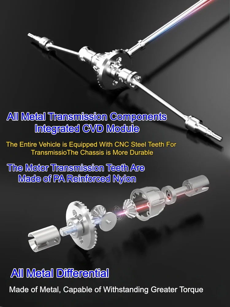 المهنية الصحراء 90 km/ساعة عالية السرعة على الطرق الوعرة 4WD مركبة يتم التحكم بها عن بُعد 1:12 فرش ممتص الصدمات الهيدروليكي التحكم عن بعد سيارات لعب #5