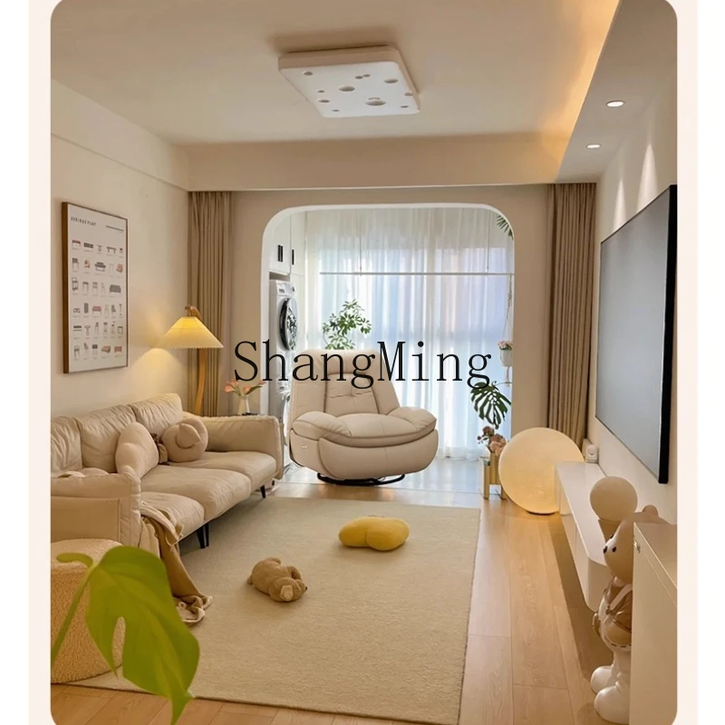 

SM sofa light luxury modern electric single sofa living room recliner leisure chair