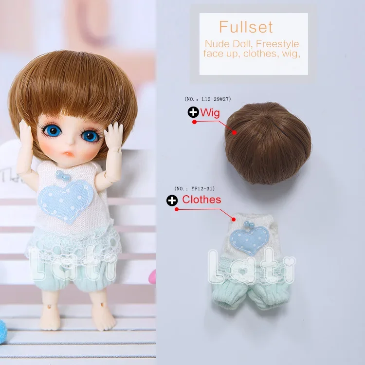 Lati White T.haru 1/12 BJD SD Doll Resin Figures Body Model Baby Girls Boys Toys Eyes High Quality Gift For Xmas Oueneifs  luodo