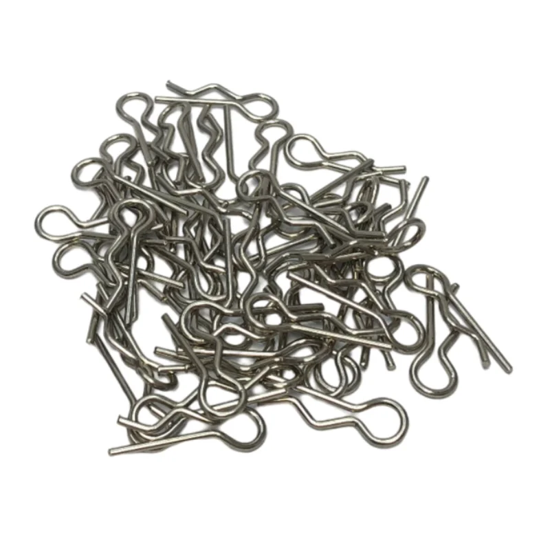 50 ชิ้น RC รถ Accs 1/5 1/6 1/7 1/8 1/10 1/12 1/16 RC Cars Shell Body คลิป Pins R หัวเข็มขัดคงที่สําหรับ Traxxas TRX4 SCX10 HSP