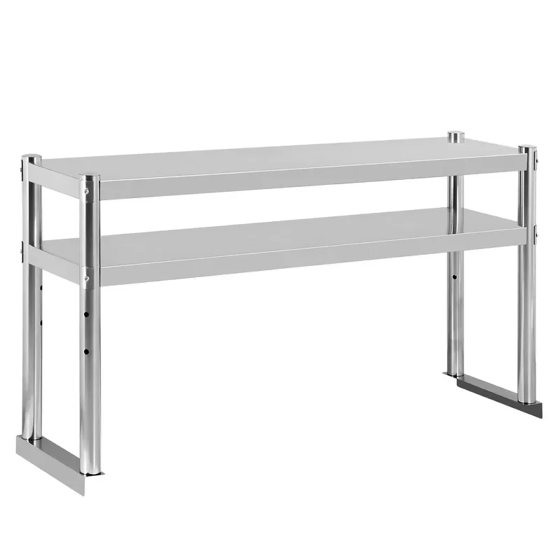Stainless Steel Kitchen Storage Rack Multifunctional Organizer Shelf for Gas Stove Top Simple Household Restaurant Bracket