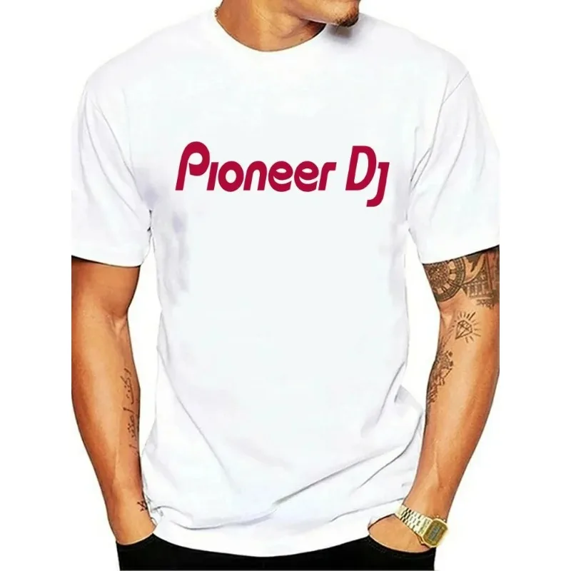 PIONEER DJ T-SHIRT Men CDJ DDJ DJM 2000 1000 NEXUS Play Women T Shirts Funny Prints Tops Tee Summer Cotton Oversized T Shirt