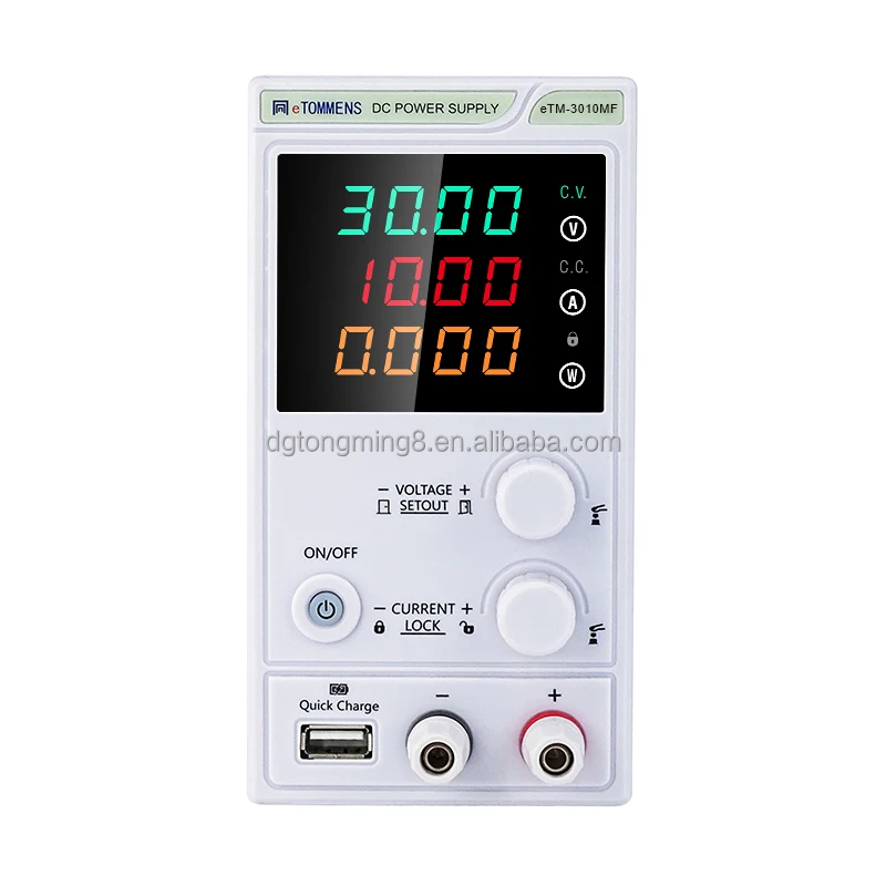 300w ETM-3010MF 30v10a display led de 4 bits fonte de alimentação dc industrial constante regulado smps bancada laboratório comutação 50/60hz 150w