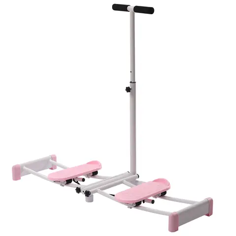 Skiing Simulator, Ski Simulator, Pelvic Floor Muscle Trainer, Leg Master Fitness Machine, Glutes Thighs Strengthening Equipment, Home Exercise Device for Buttocks Lift, Muscle Shaping, Stability, Suitable for All Ages, Easy Daily Use, Pink