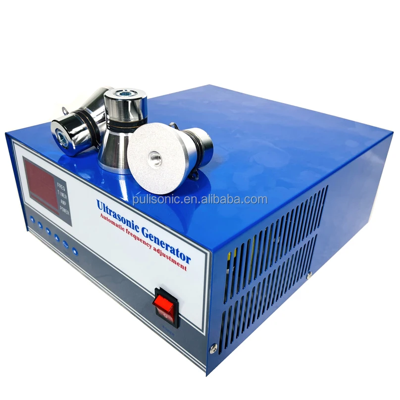 Afbeelding 7: 1200W energiezuinige ultrasone voeding voor het aandrijven van piëzo-elektrische transducers in reinigingsapparaat voor auto-onderdelen 28KHz-40KHz
