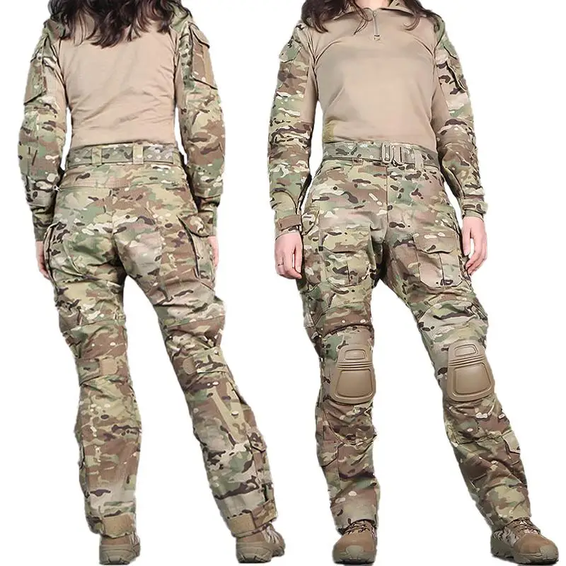 Emersongear EM6966 Female Camo Tactical Outfit Camouflage Uniform Pants For Outdoor Camping Hunting Shooting Activity