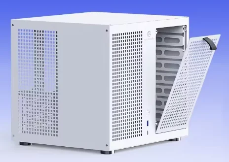 

NAS Computer Case for UNRAID & Synology, 8-Bay Tower with Backplane, MATX Motherboard & ATX PSU Support, Full-Height PCIe Slot