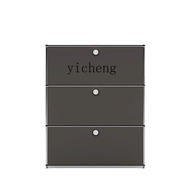 

light luxury living room balcony Bauhaus medieval style storage module housekeeping storage chest