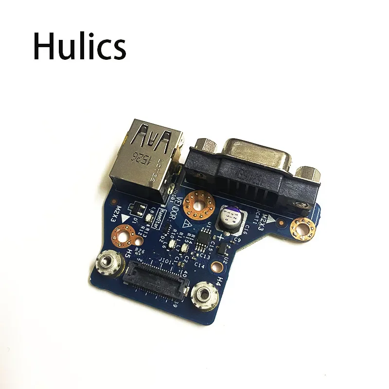 Hulics usado para DELL E6440 VGA placa de porta USB VAL90 LS-9938P CN-028X5F