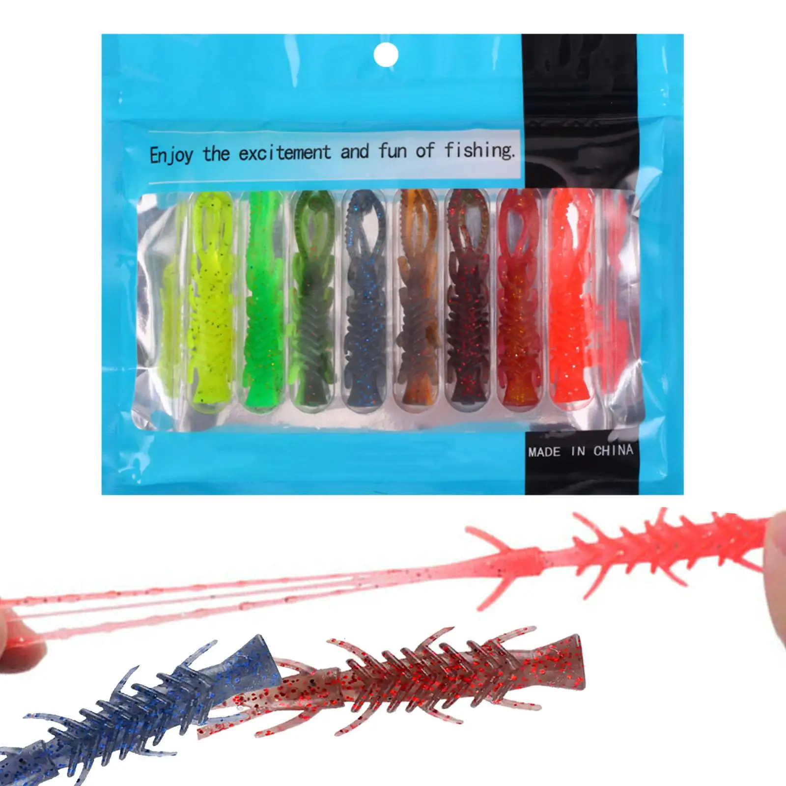 

8Pcs Fishing Lures Fishing Equipment Fishing Baits for Trout Salmon Sunfish