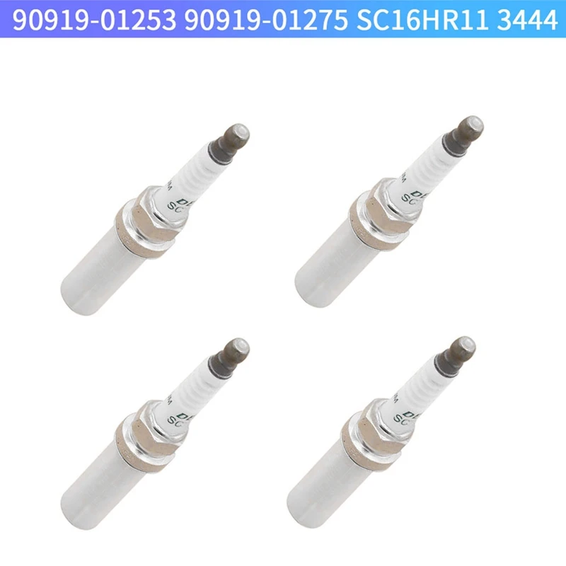 For Nissan Frontier/ Sentra Suzuki Jaguar XF Toyota Corolla Iridium Spark Plugs 90919-01275 SC16HR11 3444