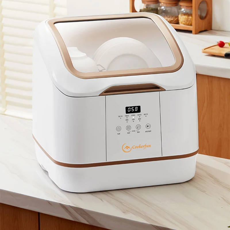 Small Portable Dishwashers Mini Countertop Automatic Dishwasher Machine