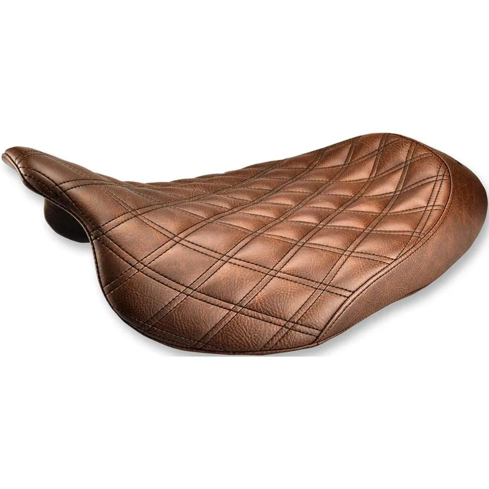 

Renegade LS Solo Seat (Standard) (Brown) Compatible With 08-19 HARLEY FLHX2