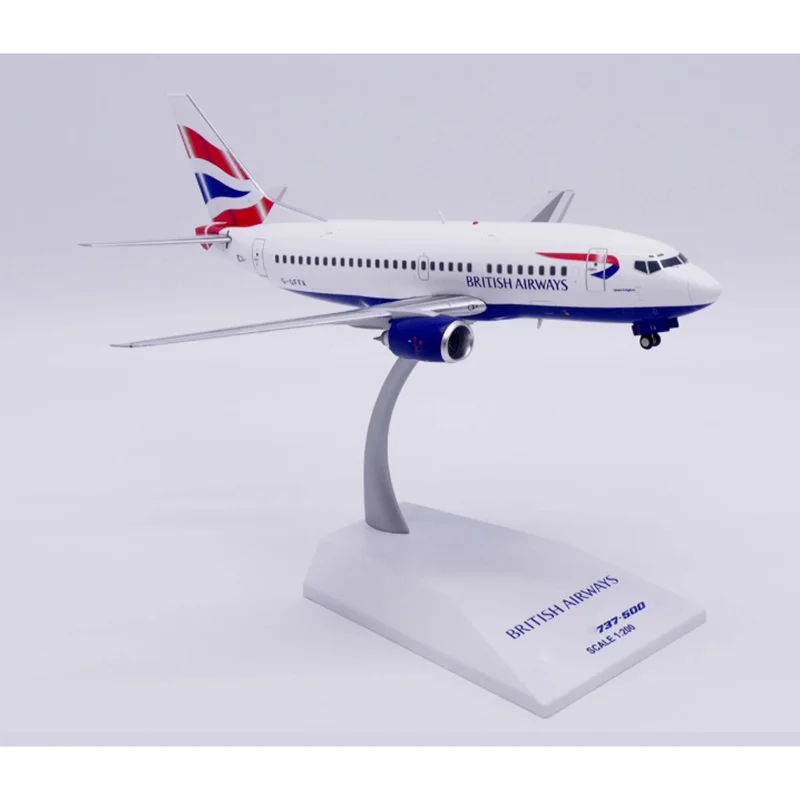 JC Wings, литой под давлением масштаб 1/200 XX20496 British Airways B737-500 G-GFFA, коллекция моделей самолетов из сплава, украшение
