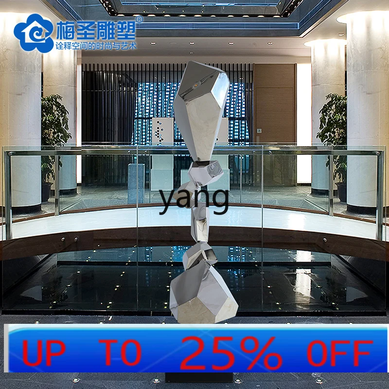 

LMM Stainless Steel Sculpture Hotel Lobby Sales Office Large Sculptured Ornaments Crafts