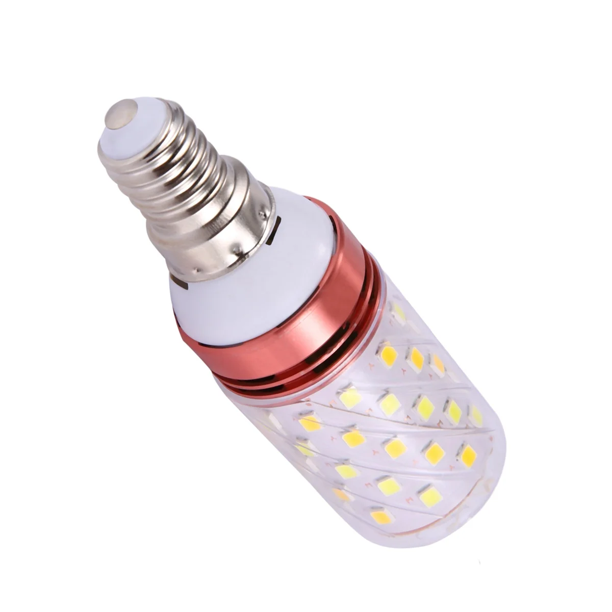 โคมไฟข้าวโพด LED แบบ SMD อุณหภูมิแบบบูรณาการ3สี E14 AC85V - 265V สีขาวอบอุ่นพลังงานแสง LED ขนาดเล็กการอนุรักษ์พลังงาน