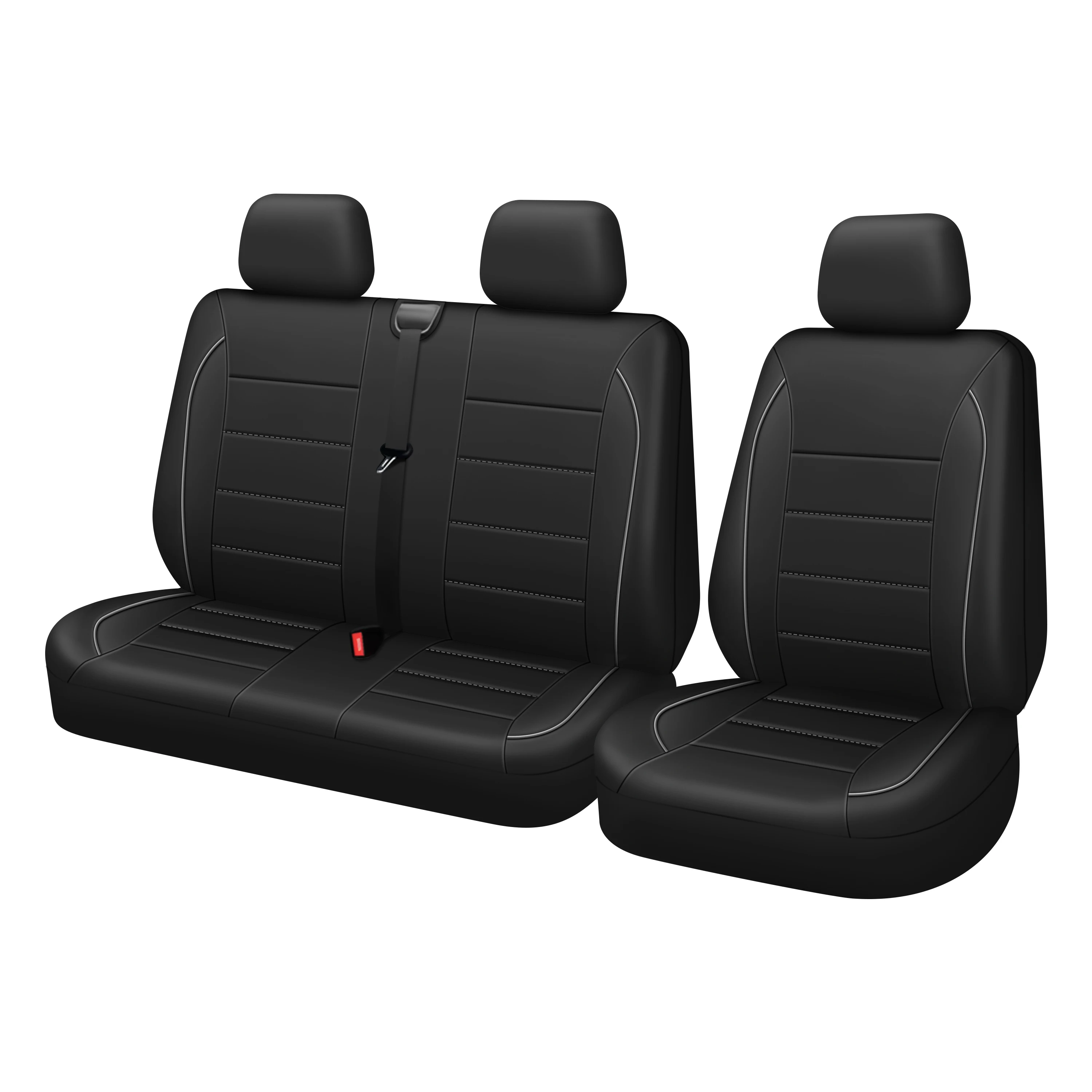 PU-LKW-Sitzbezug 2+1 Sitz LKW-Sitzbezug LKW-Innenausstattung – Detail 2