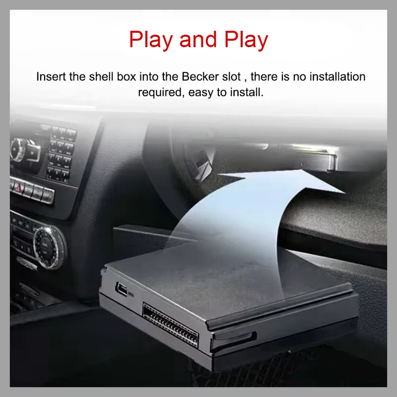 لمرسيدس بنز الفئة ML/GL A B C E CLA GLA GLK W204 اللاسلكية CarPlay أندرويد الملاحة التلقائية NTG4.5 وحدة بيكر