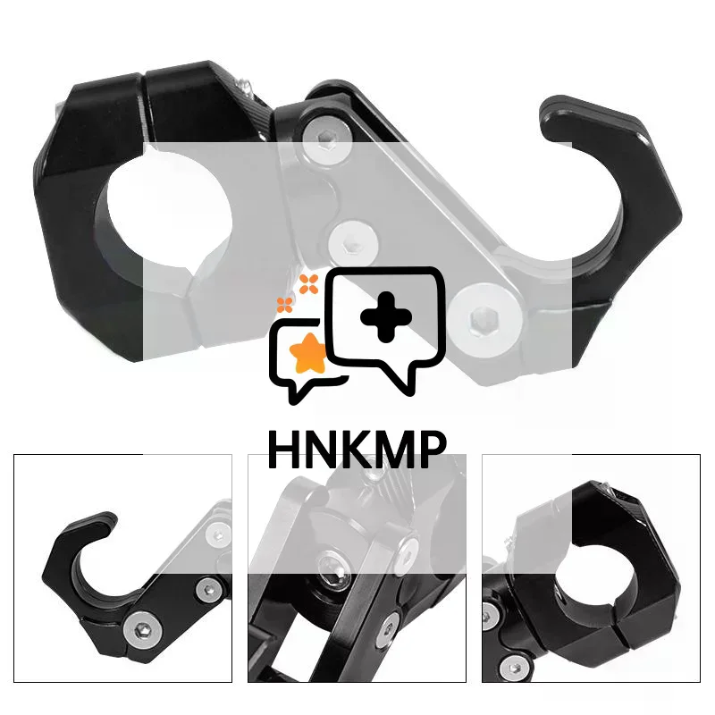 

Motorcycle Aluminum Alloy Foldable Hook Handlebar Helmet Holder Luggage Storage Hooks For Motorcycle Modified Accessories