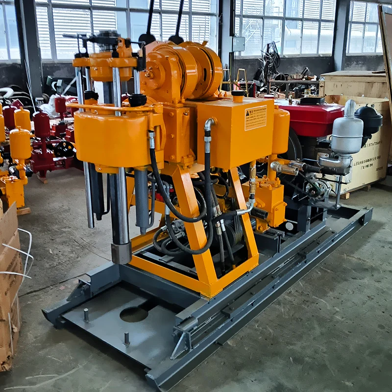 Precision Engineered Core Drilling Rig Machine Core Sample Drilling Rig Rock Core Drilling Machine 130m 200m Deep