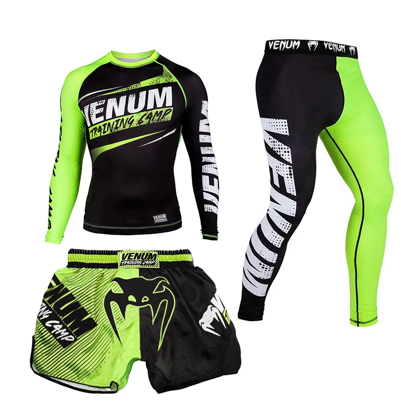 men's-martial-arts-training-suit-long-sve-tee-piece-set-qui-dry-fitn-muay-thai-boxing-mma-wrestling-training-gear