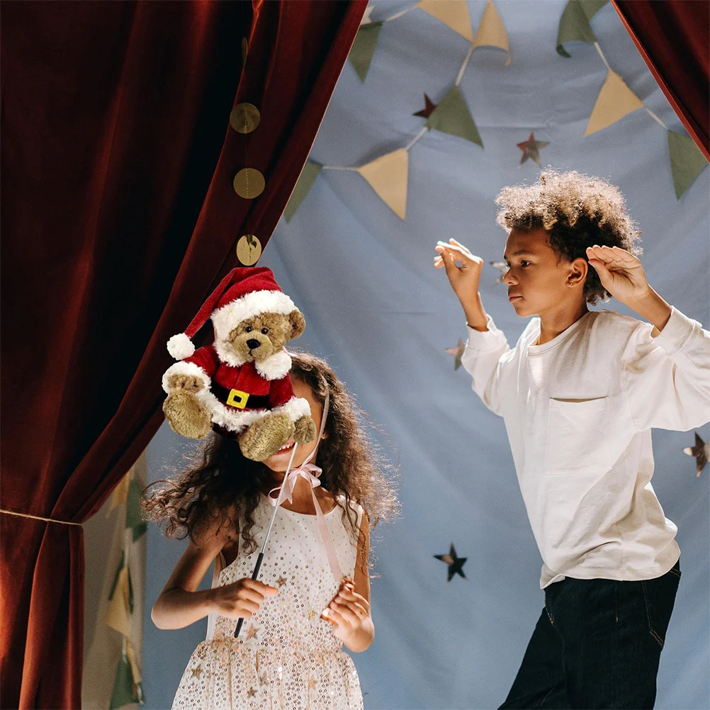 Tiges de commande de marionnettes Premium, 3 pièces, 430Mm, bâtons de manipulation en acier inoxydable pour théâtre, Kit d'accessoires de divertissement familial pour enfants