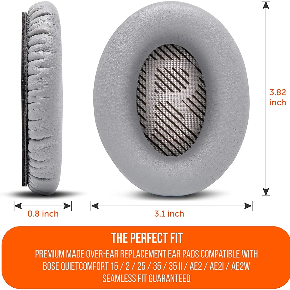 交換用イヤーパッド,モデルqc35,qc 35 ii,メモリーフォーム,イヤークッション,高品質