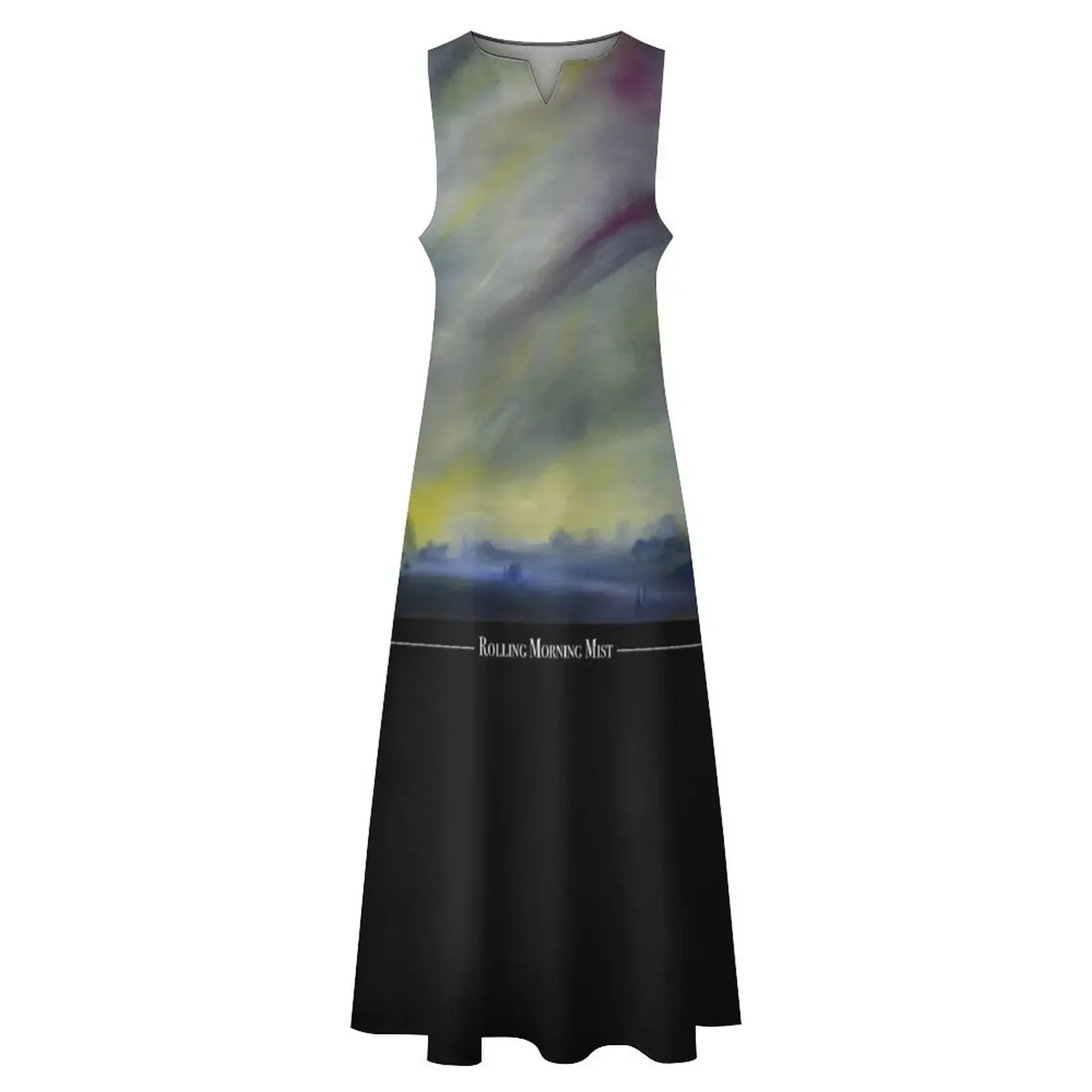 Skyscape - Rolling Mist at Sunrise فستان طويل ملابس نسائية فساتين صيفية للنساء فستان 2025