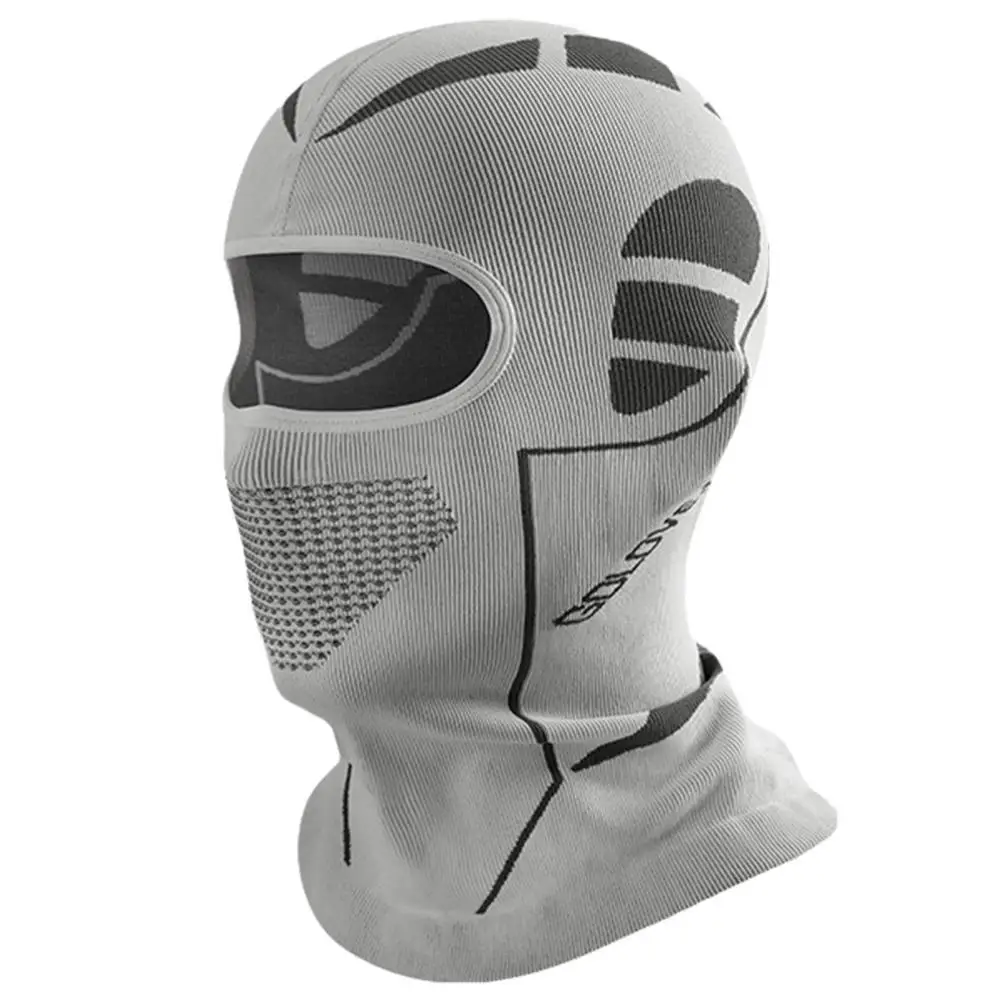 Balaclava respirável máscara facial completa para homens e mulheres, motocicleta, bicicleta, à prova de vento, protetor solar, ciclismo, esportes, chapelaria macia, P8Q5