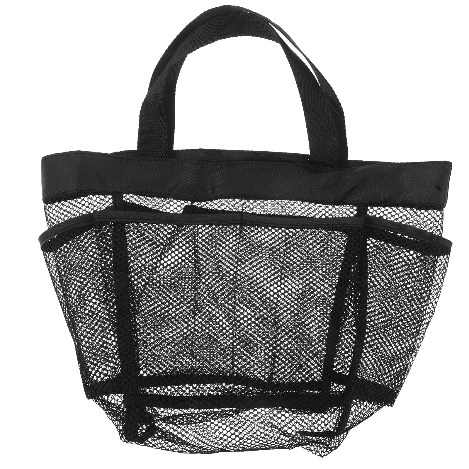 

7pcs Dual Handle Organizer For Toiletries Makeup Beach Bathroom Gym Portable Mesh Storage Multi Pockets Quick Dry Lightweight