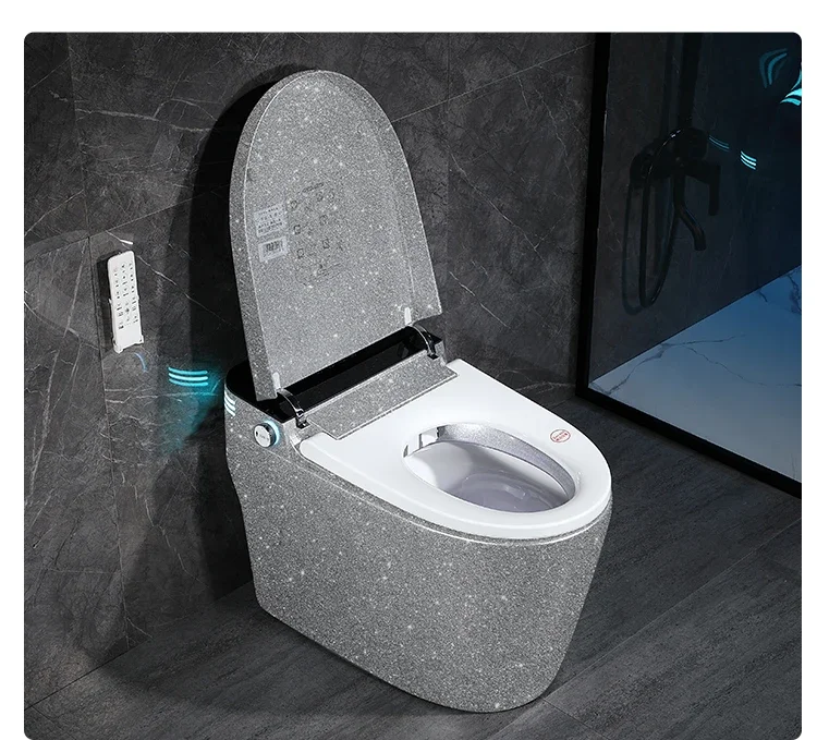 Умная туалетная вспышка, серебристая, полностью автоматическая, встроенная, без ограничения давления воды