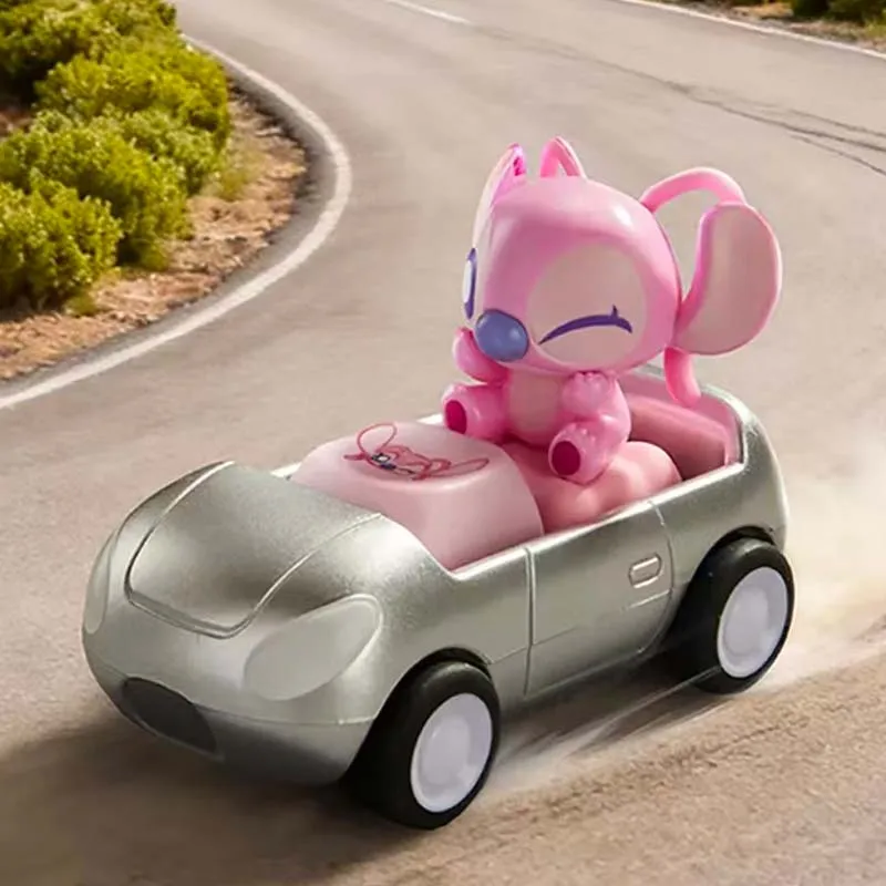 오리지널 스티치 알로하 로드 블라인드 박스 토이 세트 수집용 자동차 귀여운 캐릭터 키캡 스트레스 해소 장난감