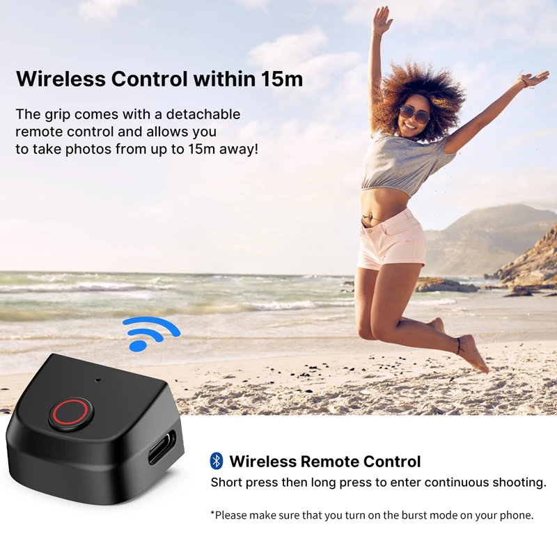 Ulanzi MA35 Empunhadura Bluetooth para Câmera — foto 4