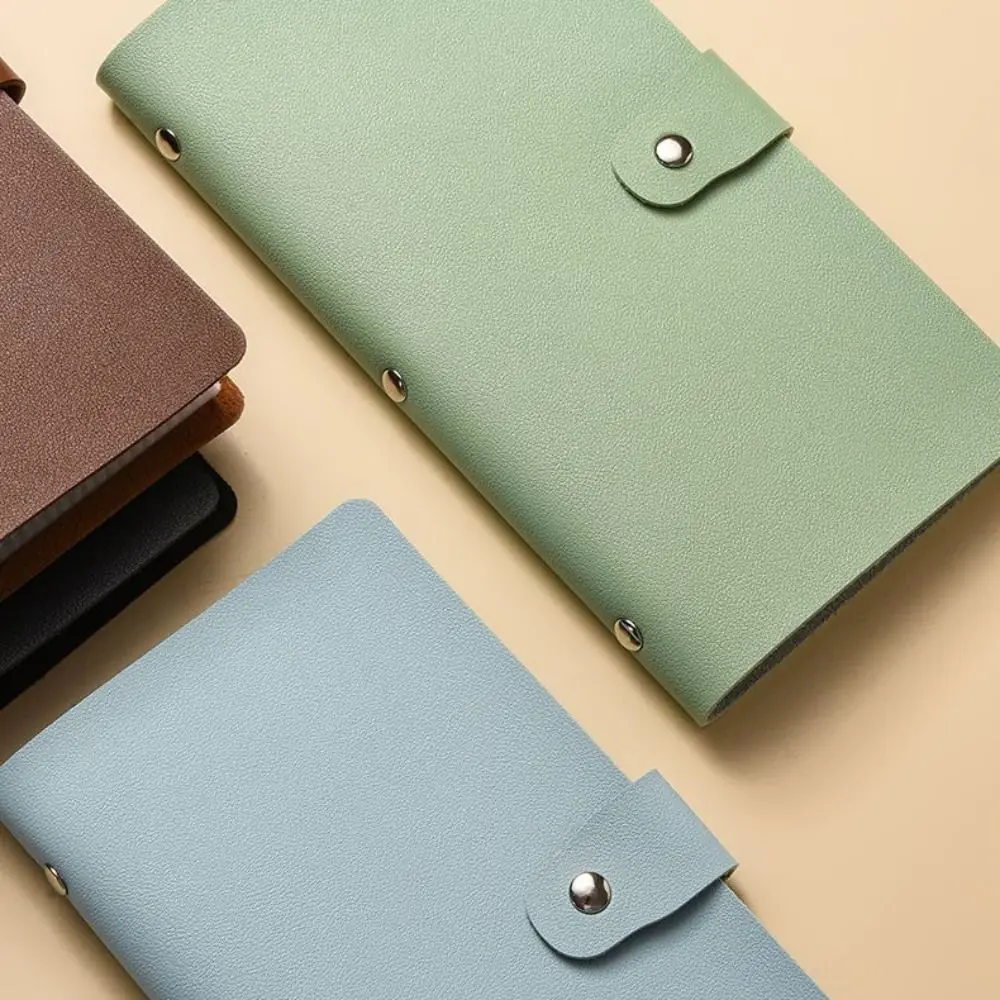 Fun Money Savings Challenge Binder สีทึบ PU Savings Challenges Book Clear Easy Cash Budget Notebook Money Notebook