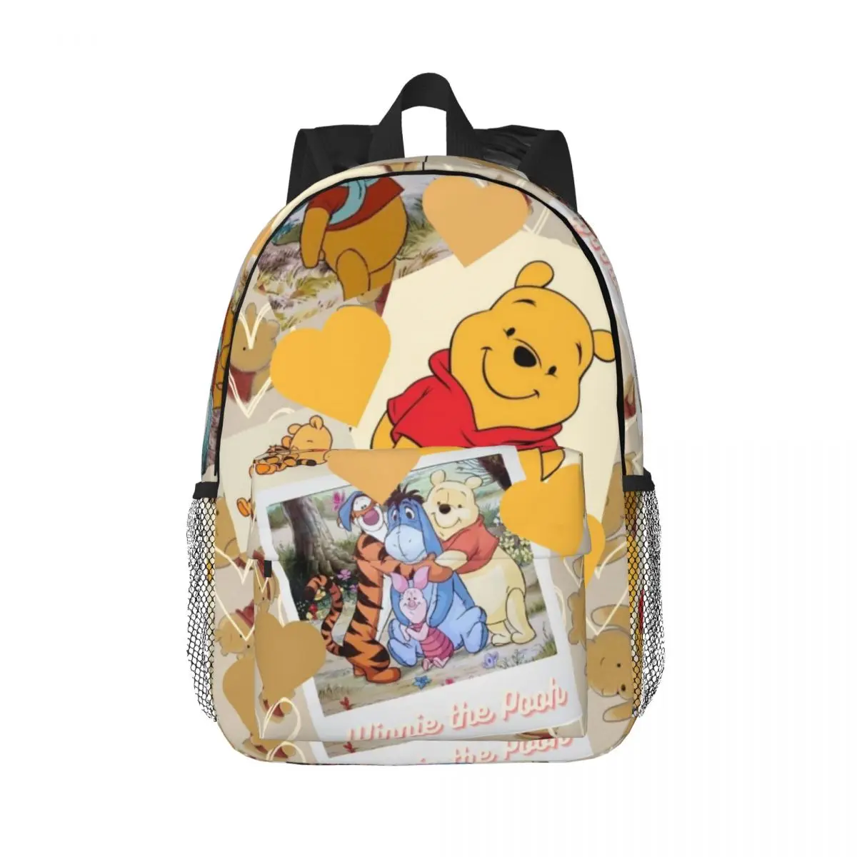 Pooh Beer Nieuwe Mode Hoge Capaciteit Waterdichte College Rugzak Trendy Laptop Reisboekentas 15Inch