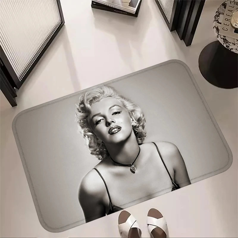 Entrance Doormat MARILYN MONROE Prayer Carpet Living Room Rugs Foot Carpets Bathroom Rug Floor Mats Non-slip Hallway Mat Home